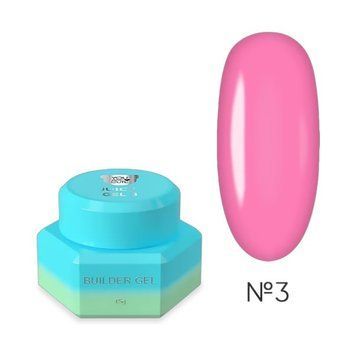 Гель для нарощування YOU ARE CUTE Juicy Gel 03 ніжно-рожевий, 15 мл YACJG03 фото