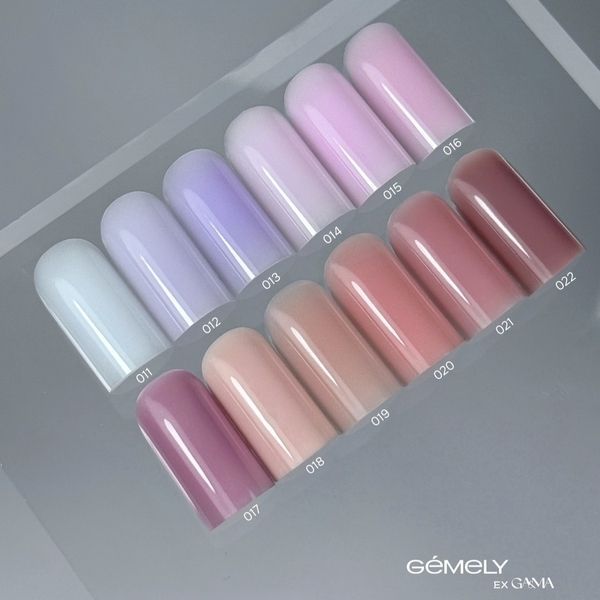Гель для нарощування GEMELY Power Builder gel 014 | Павер Білдер Гель 014 рожево-молочний, 15 мл GPBG14 фото