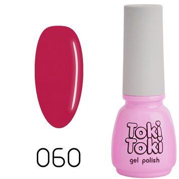 Гель-лак Toki Toki 060, 5 мл, брусничний TT060 фото