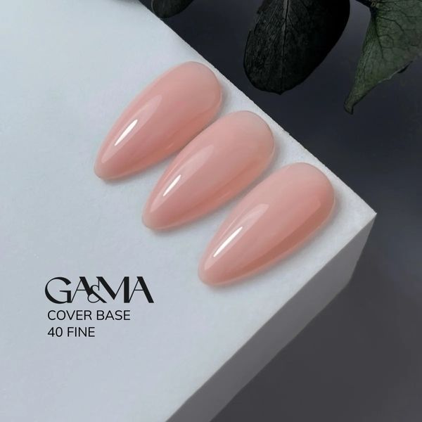 Камуфлююча база GA&MA 040 Файн / Cover base 040 Fine (формула одного шару), рожевий, 15 мл KBGA40 фото