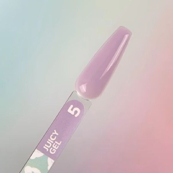 Гель для нарощування YOU ARE CUTE Juicy Gel 05 лавандовий, 15 мл YACJG05 фото