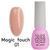 Гель-лак Toki Toki Magic touch MG01, 5 мл, персиковый с серебрянной поталью TTMG01 фото