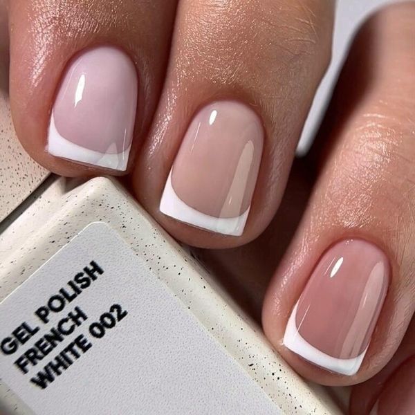 Гель-лак NAILS OF THE DAY French 002 холодний ультрабілий, 10 мл NDEF002 фото