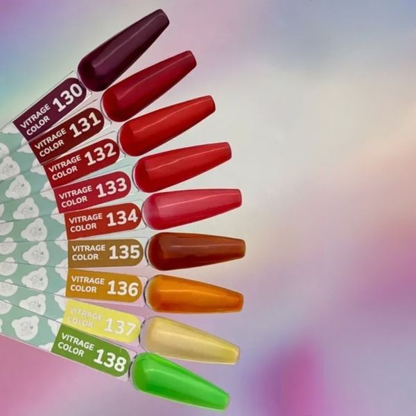 Гель-лак витражный YOU ARE CUTE Color 130 фиолетовый, 5 мл YAC130 фото