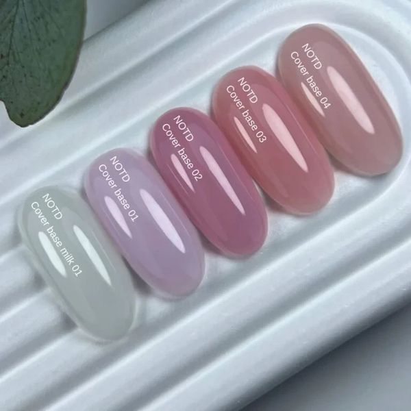 Камуфлююча база NAILS OF THE DAY New Formula 02 рожево-нюдова, 10 мл NDCB2 фото