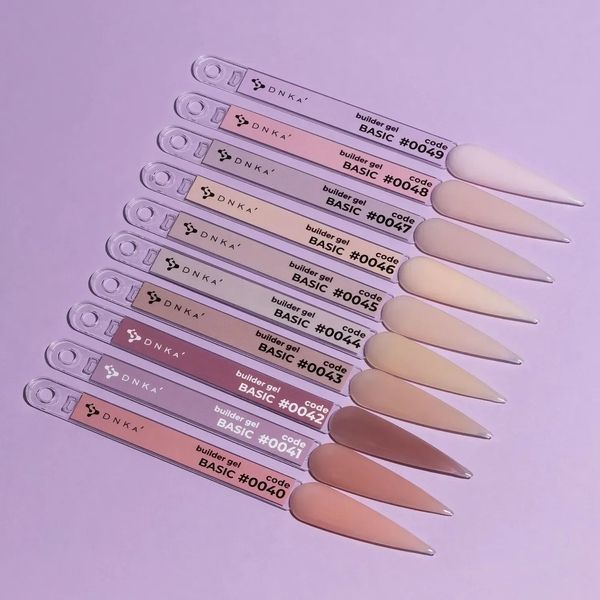 Гель DNKa' Builder Gel Basic 0048, світло-рожевий 30 мл PD0048B фото