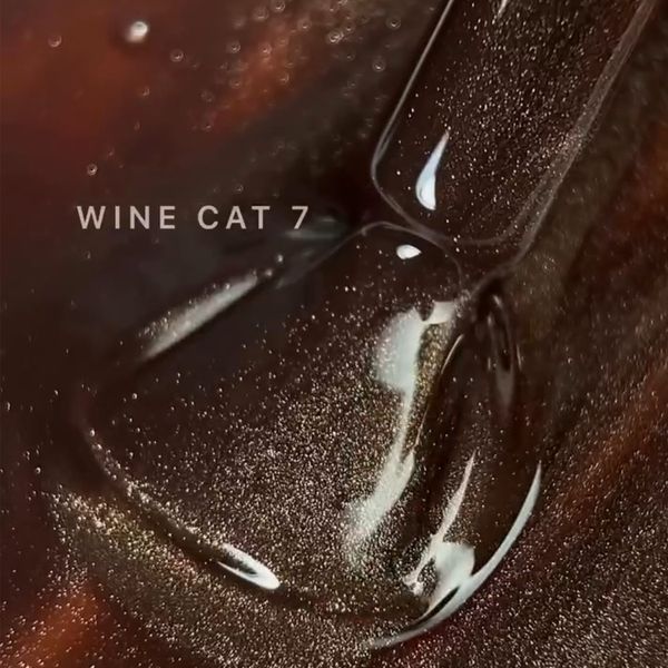Гель-лак котяче око SAGA Professional Wine Cat 07 бронзовий, 10 мл SGWC07 фото