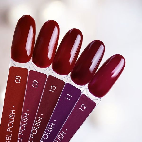 Гель-лак Dark Gel Polish №08 бордово-червоний, 6 мл DGP0806 фото