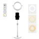 Лампа настільна кільцева Ring Light Kit F-537, біла LED36 фото 2