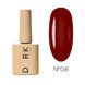 Гель-лак Dark Gel Polish №08 бордово-червоний, 6 мл DGP0806 фото 1