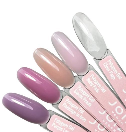 Гель-жвачка PolyGum Gel JOIA vegan, Flamingo in Love, Фуксия, 15 мл GGJV05 фото