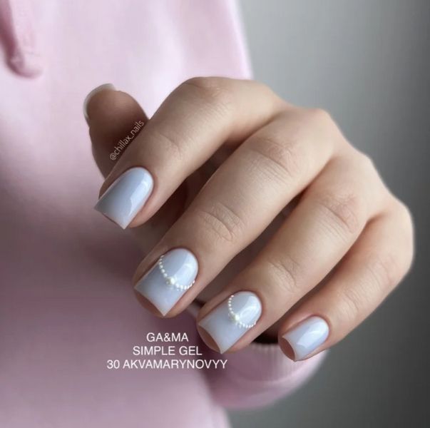 Гель GA&MA Simple Gel 030 Аквамариновий, 30 мл GGASI3030 фото
