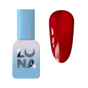Гель-лак LUNAmoon Color №263, вітражний червона малина, 8 мл LUNA8263 фото