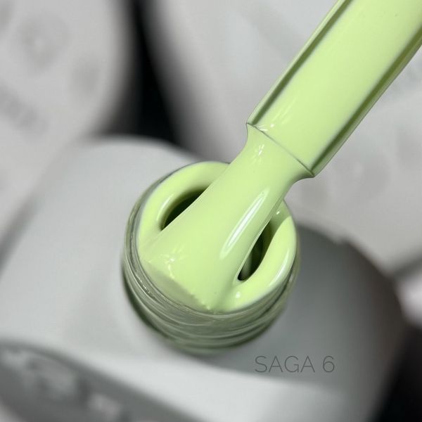 Гель-лак SAGA Professional Colorist 006 фісташковий, 10 мл SGC006 фото
