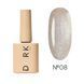 Гель-лак котяче око Dark Gel Polish Cat Eye №08 кремово-рожевий світловідбиваючий, 10 мл DCATEYE0810 фото 1