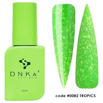 Камуфлююча база DNKa Cover Base #0082 Tropics салатова, 12 мл KBD0082 фото