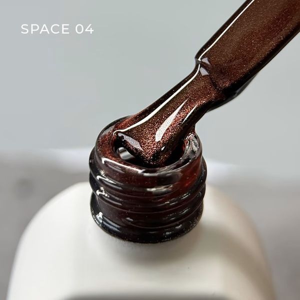 Гель-лак Saga Professional Space Cat 04 світло-коричневий, 10 мл SGSpC04 фото