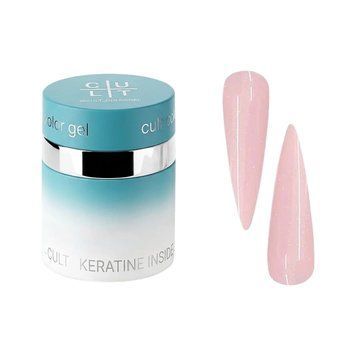 Гель для нарощування Cult Builder Gel Skin Edit 05 рожевий з шимером, 30 г GGUL05 фото