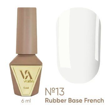 Камуфлююча база Valeri Rubber Base French 13 білий, 6 мл KBV13 фото