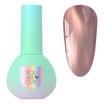 Гель лак кошачий глаз YOU ARE CUTE Color Seoul Cat Eye №3, карамельно-кофейный, 5 мл YACCE03 фото