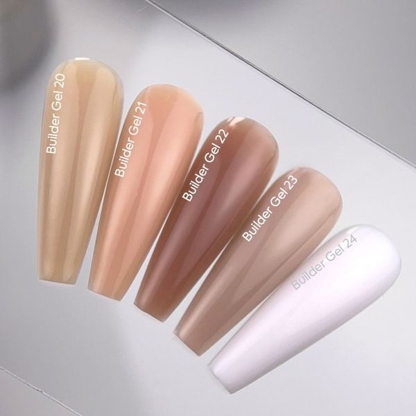 Гель для нарощування NAILS OF THE DAY Builder Gel 21 теплий нюдовий, 15 мл NDBG021 фото