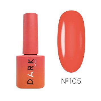 Гель-лак Dark Gel Polish №105 красный неон, 6 мл DGP10506 фото