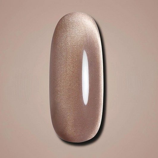 Гель-лак кошачий глаз Dark Gel Polish Cat Eye №12  бежевый, 6 мл DCATEYE1210 фото