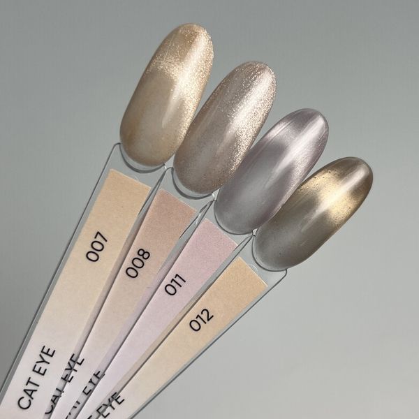 Гель-лак кошачий глаз Dark Gel Polish Cat Eye №12  бежевый, 6 мл DCATEYE1210 фото