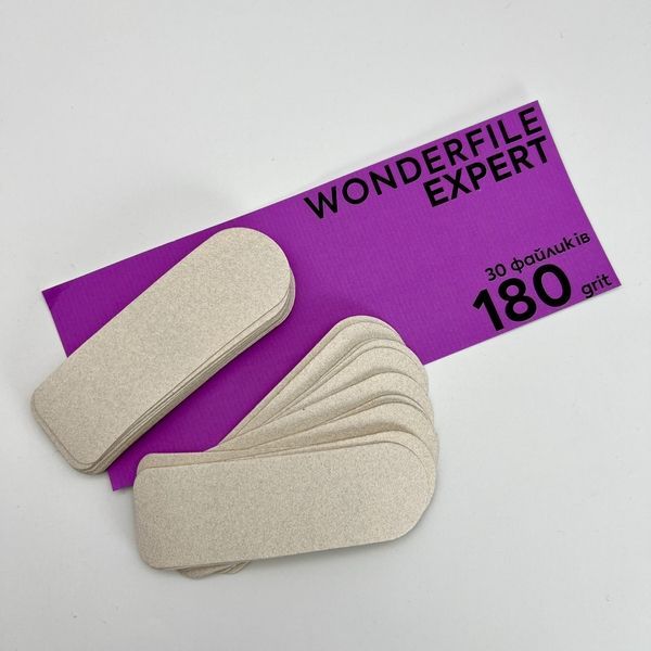 Сменные файлы 180 грит для терки Wonderfile, 30 шт PED006 фото