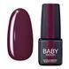 Гель-лак BABY MOON Burgundy Gel polish №04 темний каштан, 6 мл