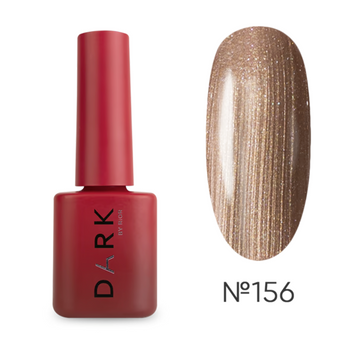 Гель-лак Dark Gel Polish №156 бежевый с блестками, 6 мл DGP15606 фото