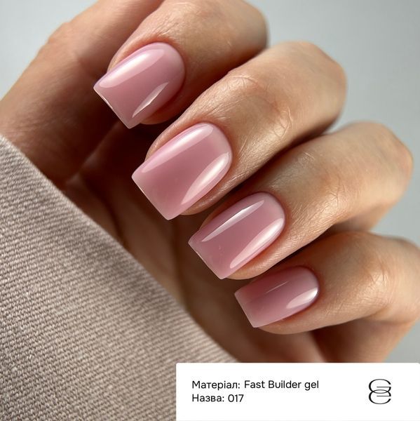 Гель для нарощування GEMELY Fast Builder gel 17 / Фаст Білдер гель 17, рожева півонія, 15 мл GFBG1715 фото
