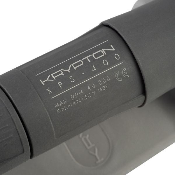 Ручка для фрезера Krypton XPS-400 40000 об/хв, серая RFK400 фото