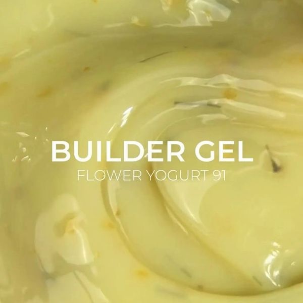 Гель для нарощування Edlen Flower Yogurt Edlen № 91, 15 мл BGEDLFG091 фото