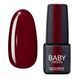 Гель-лак BABY MOON Burgundy Gel polish №05 кармінний, 6 мл