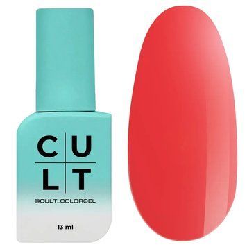 Гель-лак CULT Gel Polish №115 Bibi, яскраво-червоний, 13 мл CULT115 фото