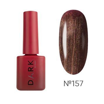 Гель-лак Dark Gel Polish №157 темно-коричневый с блестками, 6 мл DGP15706 фото