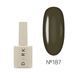 Гель-лак Dark Gel Polish №187 оливковий хакі, 6 мл DGP61876 фото 1
