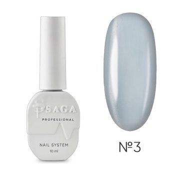 Гель-лак Saga Professional Crystal Cat 03 серо-голубой, 10 мл SGCC03 фото