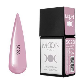 Гель-лак MOON FULL Amazing Color Gel polish №5028 рожеве какао, 12 мл AMFC5028 фото