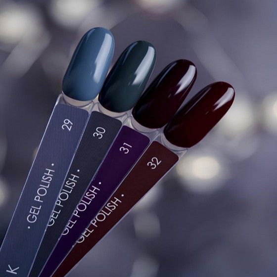 Гель-лак Dark Gel Polish №30 графітовий, 6 мл DGP3006 фото