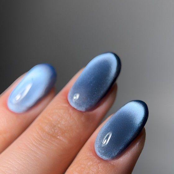 Гель-лак кошачий глаз Dark Gel Polish Cat Eye №29 синий, 10 мл DCATEYE2910 фото