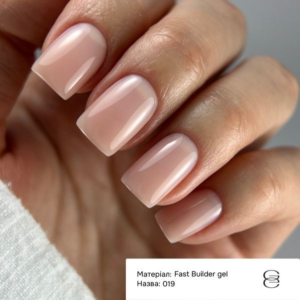 Гель для нарощування GEMELY Fast Builder gel 19 / Фаст Білдер гель 19, теплий пісочний, 15 мл GFBG1915 фото