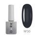 Гель-лак Dark Gel Polish №30 графітовий, 6 мл DGP3006 фото 1