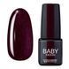Гель-лак BABY MOON Burgundy Gel polish №08 баклажановий, 6 мл