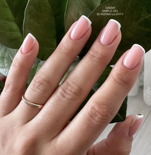 Гель GA&MA Simple Gel 035 Нежно-лиловый, 15 мл GGASI3515 фото