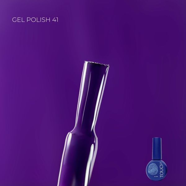 Гель-лак TOUCH 041, фіолетовий, 9 мл TH041 фото
