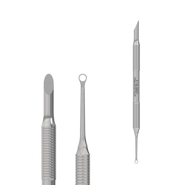 Лопатка маникюрная Staleks Pro EXPERT 51 TYPE 2 (пушер + миниатюрное колечко) PM6 фото