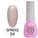 Гель-лак Toki-Toki Spring 04, нюдовый, 5 мл