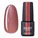 Гель-лак BABY Moon Dance Diamond №03 рожевий приглушений з шиммером, 6 мл